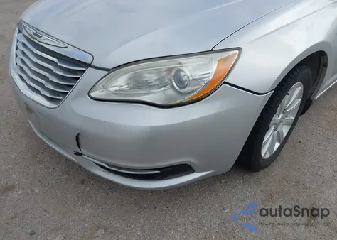 2012 Chrysler 200 Touring из США, поврежденный, VIN 1C3BCBEB6CN218378